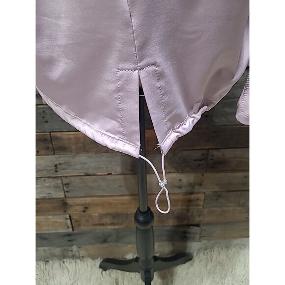 Spyder Active Top Womens Large Dusty Rose Long Sleeve Reflective Waist Bungee - Picture 5 of 9